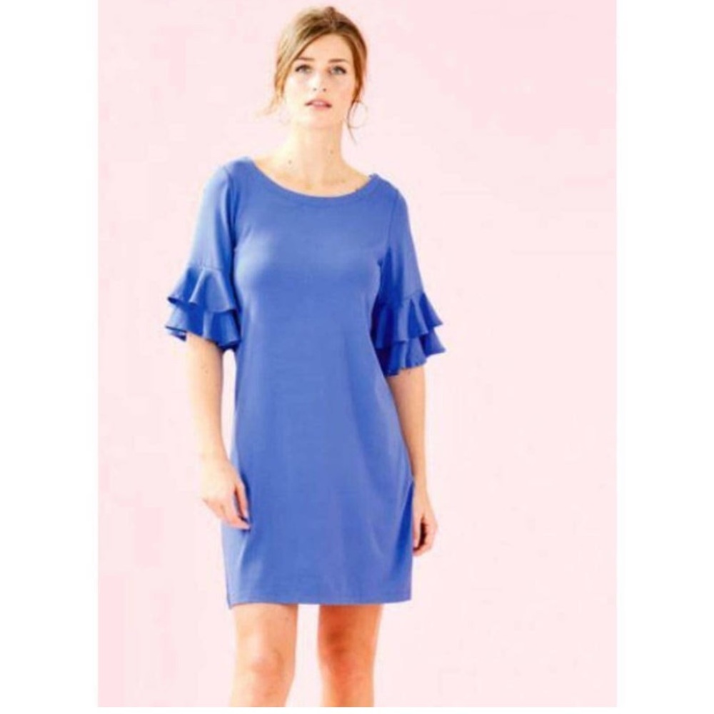 Lilly Pulitzer LULA DRESS COASTAL BLUE